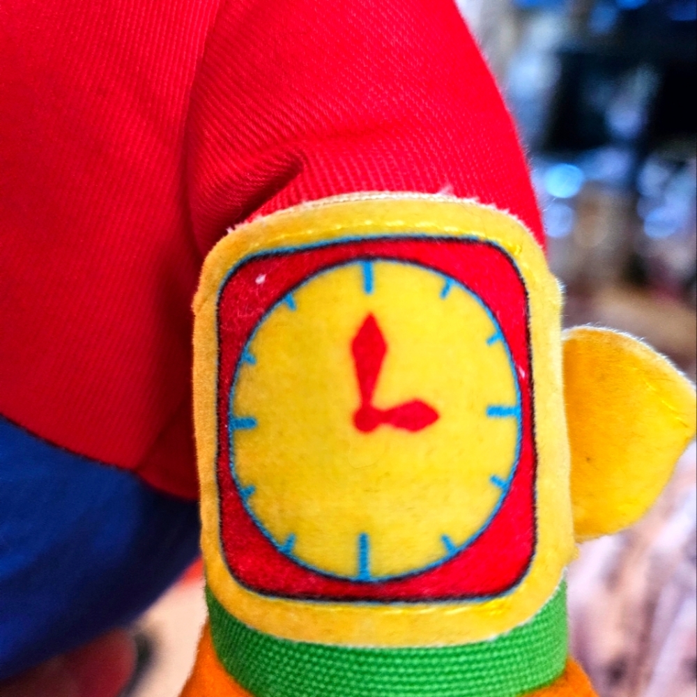 Vtg 1990 Sesame Street Dress Me Up Ernie 13" Plush Doll Playskool Zip Snap, Hood - Picture 14 of 14